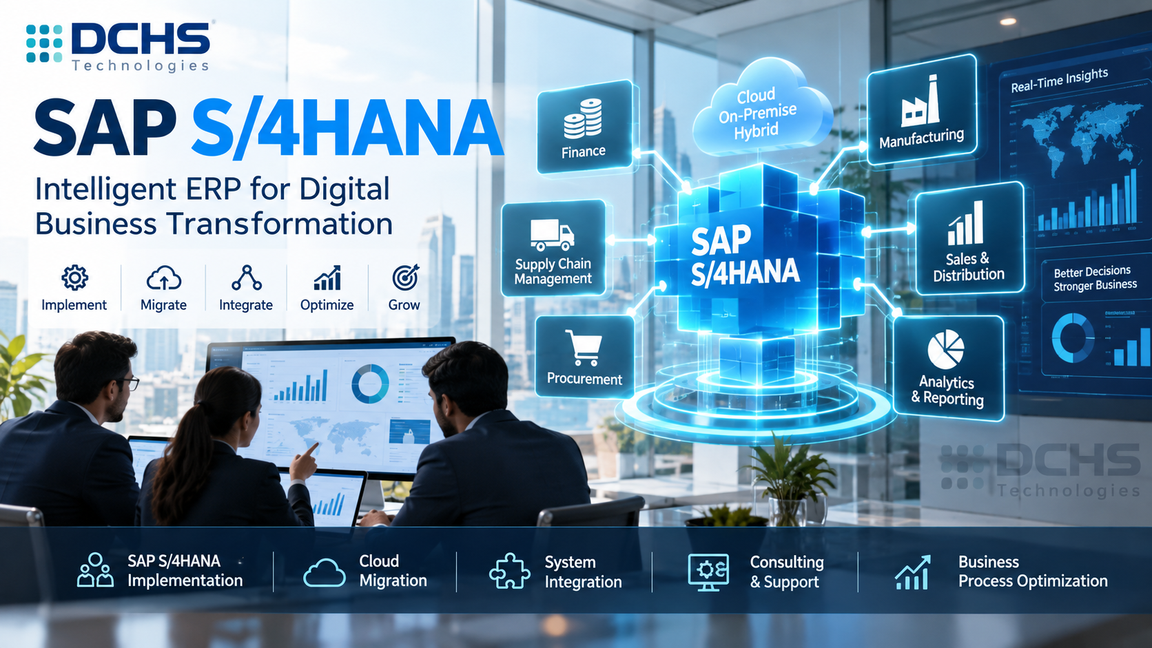SAP digital transformation solutions for modern enterprise businesses